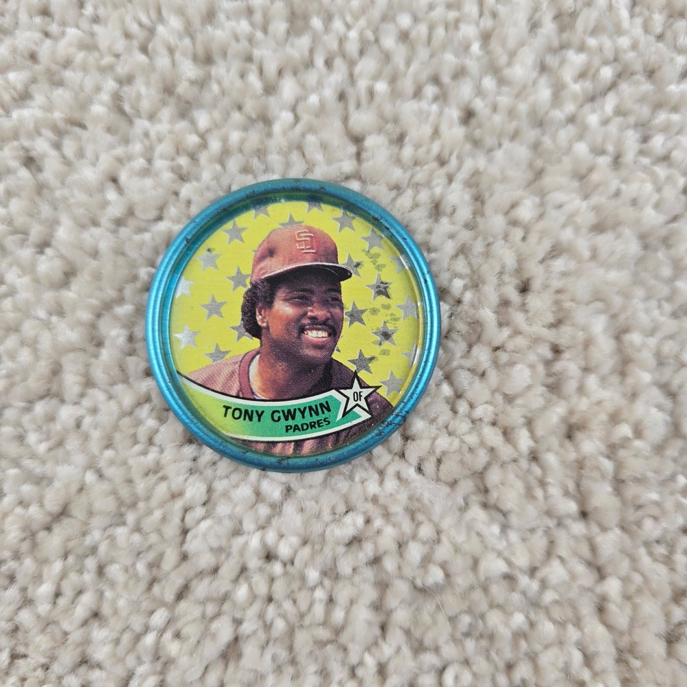 Topps Baseball Coin Tony Gwynn San Diego Padres 1989 Vintage #4